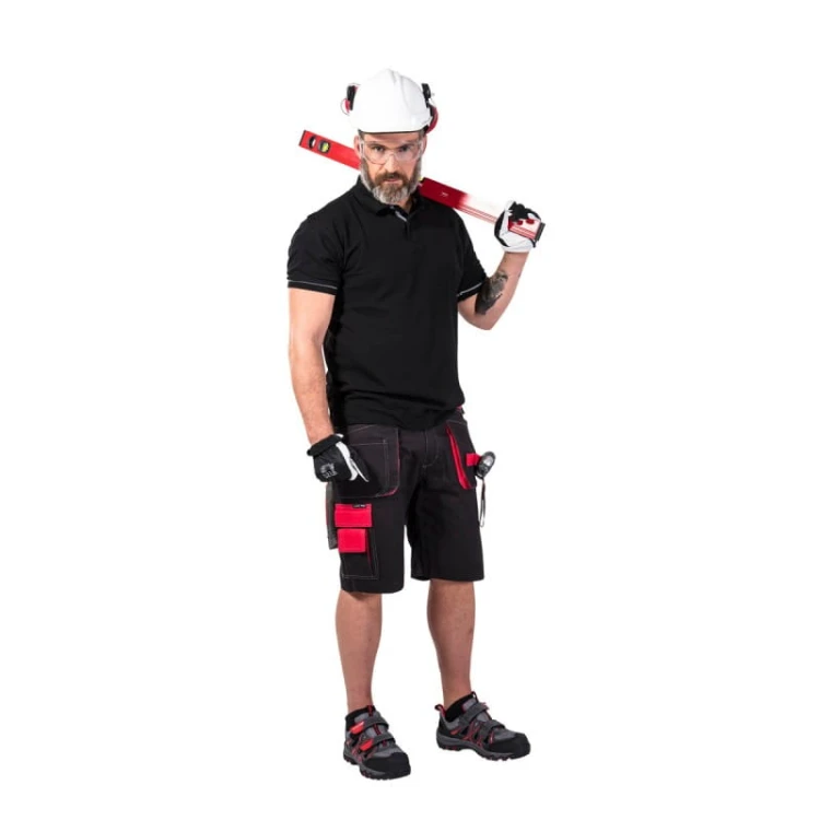 Spodenki robocze szorty czarne Lahti Pro L4070406 - rozmiar 3XL