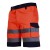 Spodenki robocze szorty ostrzegawcze pomarańczowe Lahti Pro L4070206 - rozmiar 3XL