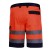Spodenki robocze szorty ostrzegawcze pomarańczowe Lahti Pro L4070206 - rozmiar 3XL