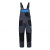 Spodnie robocze ogrodniczki 100% bawełna szaro-niebieskie Lahti Pro L4060460 - rozmiar 3XL