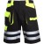 Spodenki robocze szorty czarno-żółte Lahti Pro L4070504 - rozmiar XL