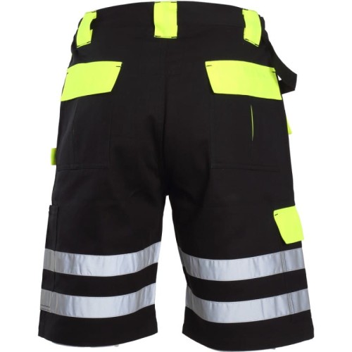 Spodenki robocze szorty czarno-żółte Lahti Pro L4070504 - rozmiar XL