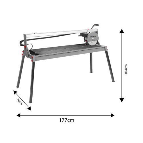 Przecinarka do glazury 250mm 1500W Graphite 59G892 [230V]