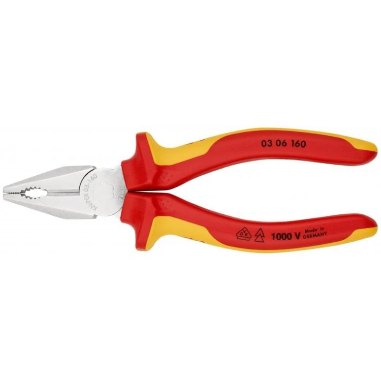 Szczypce uniwersalne VDE 160mm 1000V Knipex