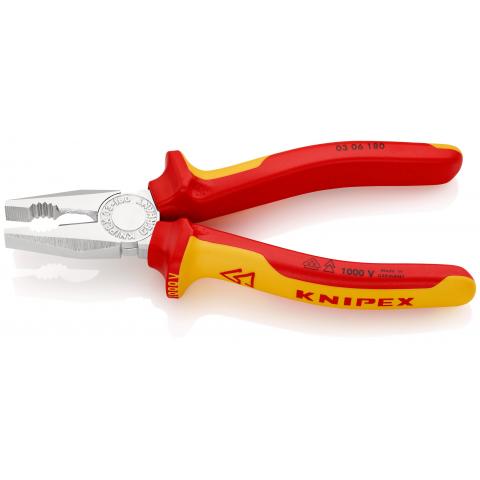 Szczypce uniwersalne VDE 180mm 1000V Knipex