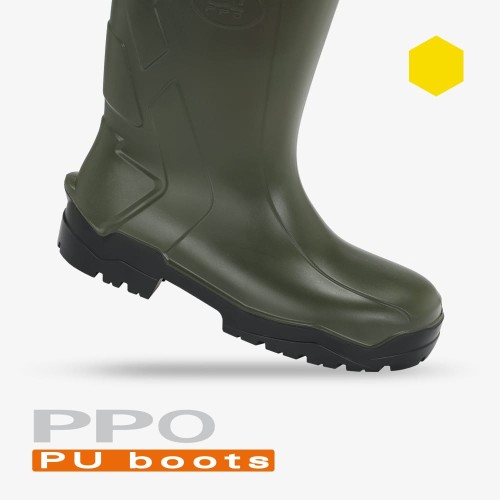 Buty gumowce poliuretanowe gatunek 2 PPO 1002 PU boots - rozmiar 43