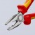 Szczypce uniwersalne VDE 180mm 1000V Knipex