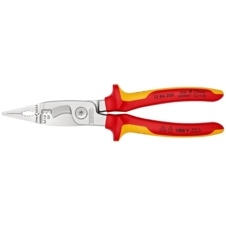 Szczypce 6w1 do elektroinstalacji 200mm Knipex