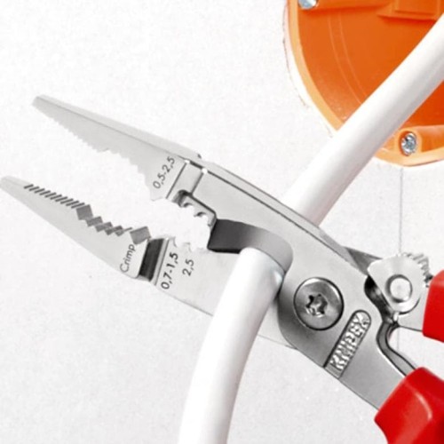 Szczypce 6w1 do elektroinstalacji 200mm Knipex