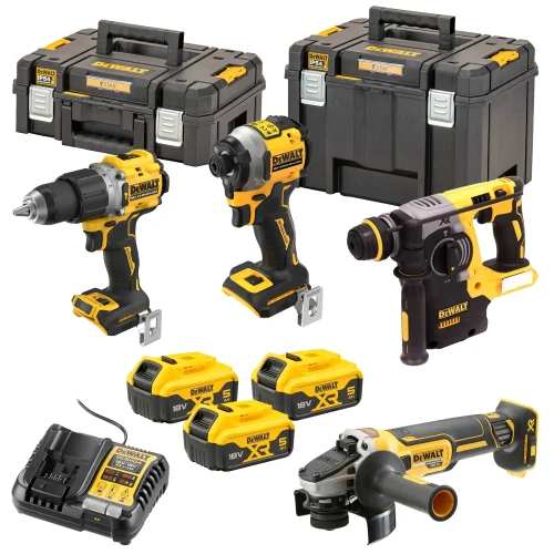 Zestaw elektronarzędzi DeWalt DCK429P3T AKU 18V (3x 5.0 Ah)