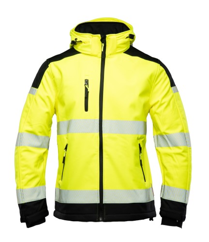 BRIXTON FLASH SOFTSHELL WSTAWKA CZARNA BF010 kolor żółty AFS1