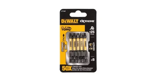 Końcówki wkrętarskie extreme impact torsion T25/57 MM DeWalt 