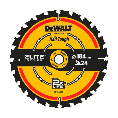 Tarcza pilarska 184x16mm 24Z DeWalt EXTREME DT10302