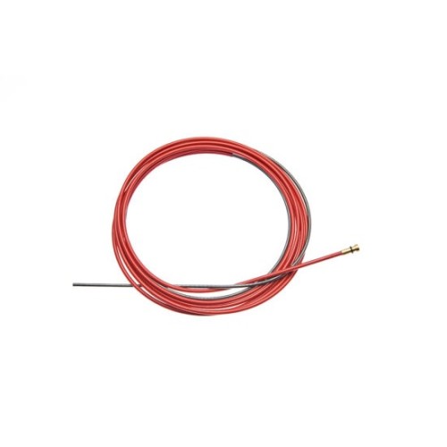 Prowadnik drutu spiralny powlekany czerwony 1,0-1,2 mm 3 m komplet EURO TYSWELD