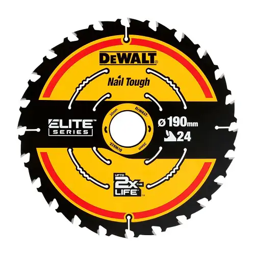 Tarcza pilarska 190x30mm 24Z DeWalt ELITE DT10402