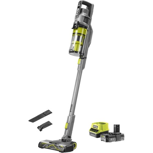 Odkurzacz pionowy akumulatorowy Ryobi RSVS18-1C20G, 18V ONE+,  aku 2,0 Ah i ładowarka w zestawie