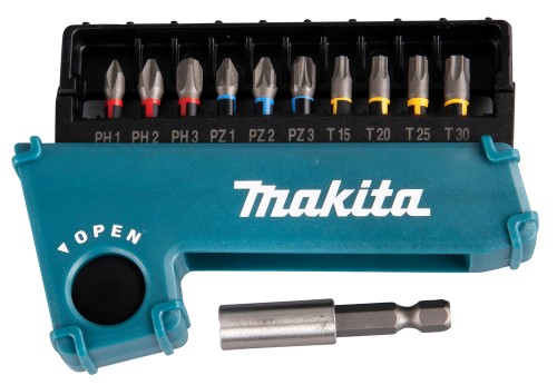 Zestaw bitów Impact Premier 11el. E-03567 Makita