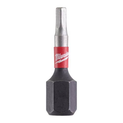 Bit udarowy imbus HEX 12x25mm Milwaukee SHOCKWAVE - 4932430856 / 3 sztuki