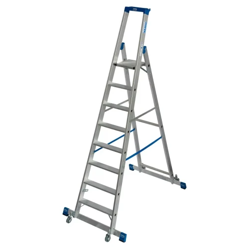 Drabina jezdna wolnostojąca 1x8 Krause STABILO Professional - 127327
