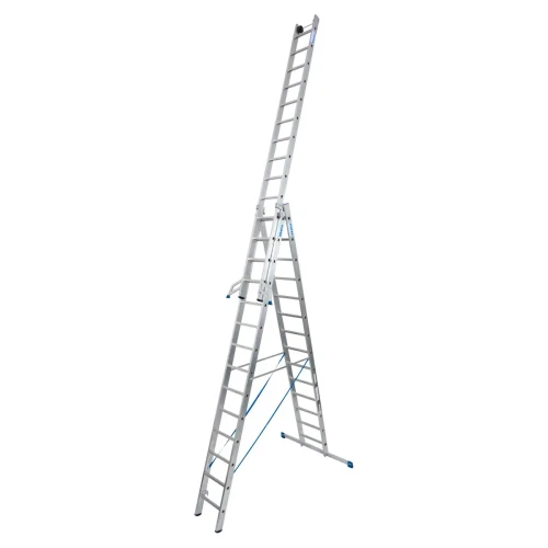 Drabina wielofunkcyjna z rolkami przyściennymi 3x14 Krause STABILO Professional - 133724