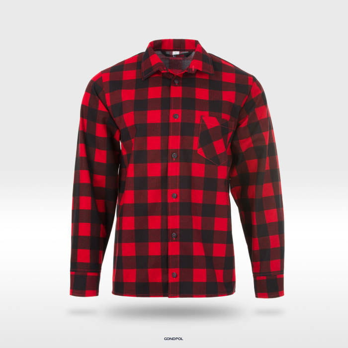 Koszula flanelowa 170-190g Gondpol - rozmiar L