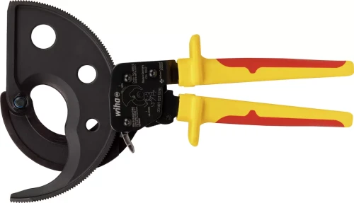 Szczypce do przewodów electric do 500 mm² z funkcją grzechotki Wiha - 46675