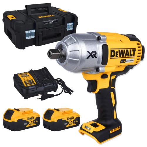 Klucz udarowy 1/2" 950Nm DeWalt DCF899P2 AKU 18V (2x 5.0 Ah)