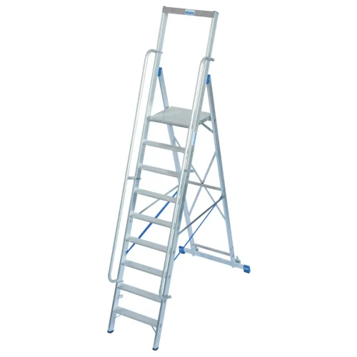 Drabina wolnostojąca z dużą platformą 1x9 Krause STABILO Professional - 127792