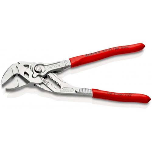 Szczypce nastawne 180mm Nikl. PCV Knipex