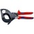 Nożyce zapadkowe do kabli Knipex 280mm