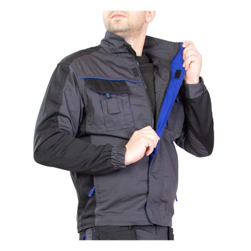 Bluza robocza Polstar SevenK TOPAZ stal - rozmiar S