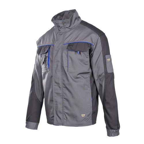 Bluza robocza Polstar SevenK TOPAZ stal - rozmiar S