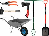 Narzędzia ogrodowe ręczne