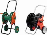 Wózki i uchwyty do węży