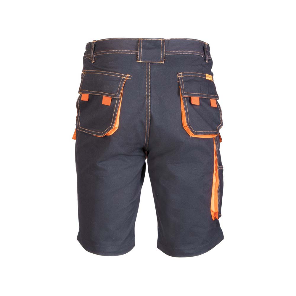 Spodenki robocze szorty Polstar BRIXTON SPARK czarne  - rozmiar 48