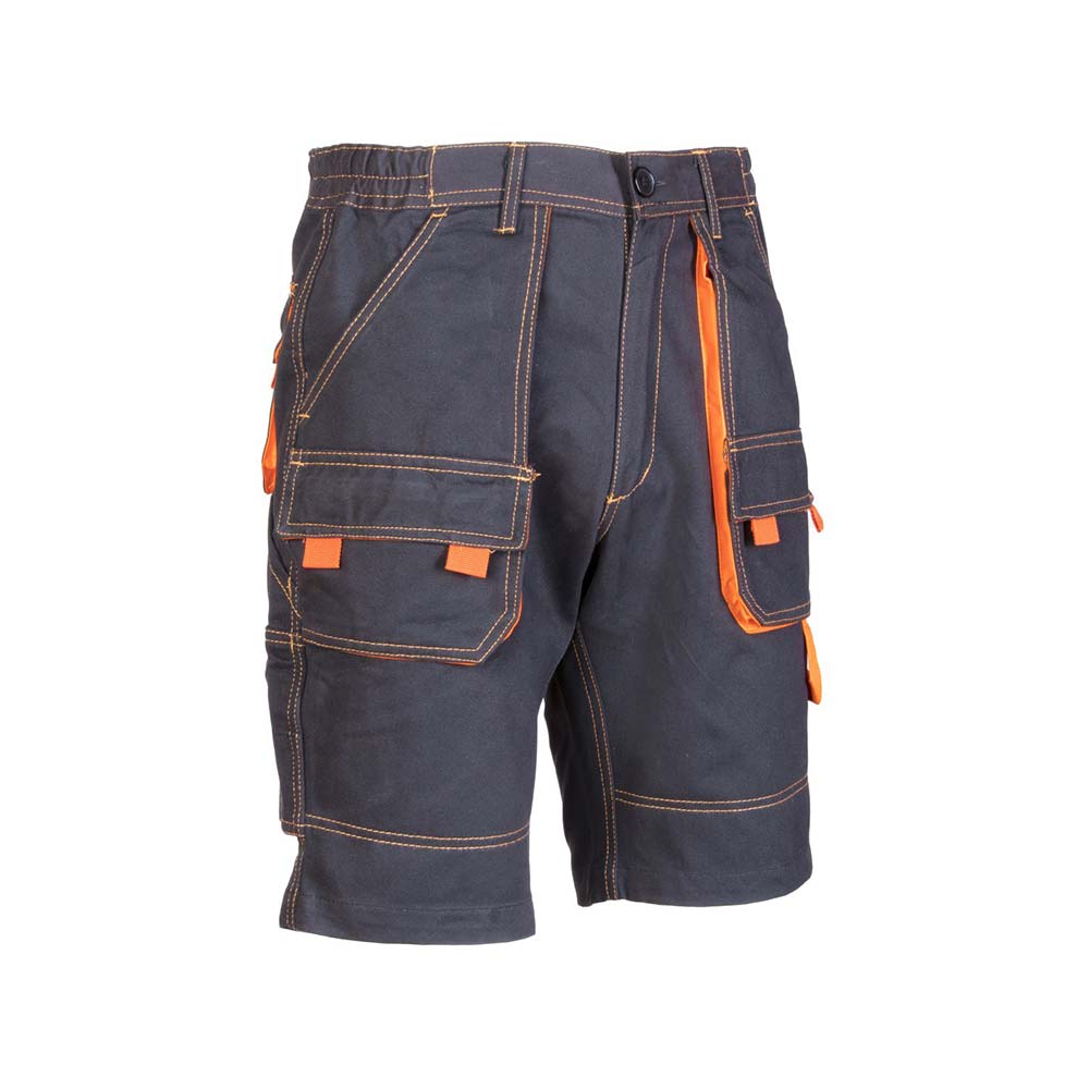 Spodenki robocze szorty Polstar BRIXTON SPARK czarne  - rozmiar 48