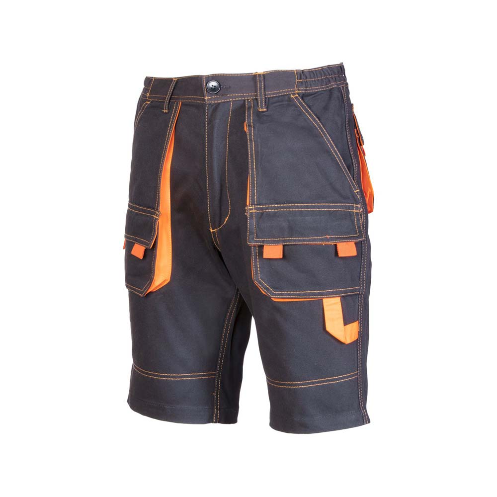 Spodenki robocze szorty Polstar BRIXTON SPARK czarne  - rozmiar 48