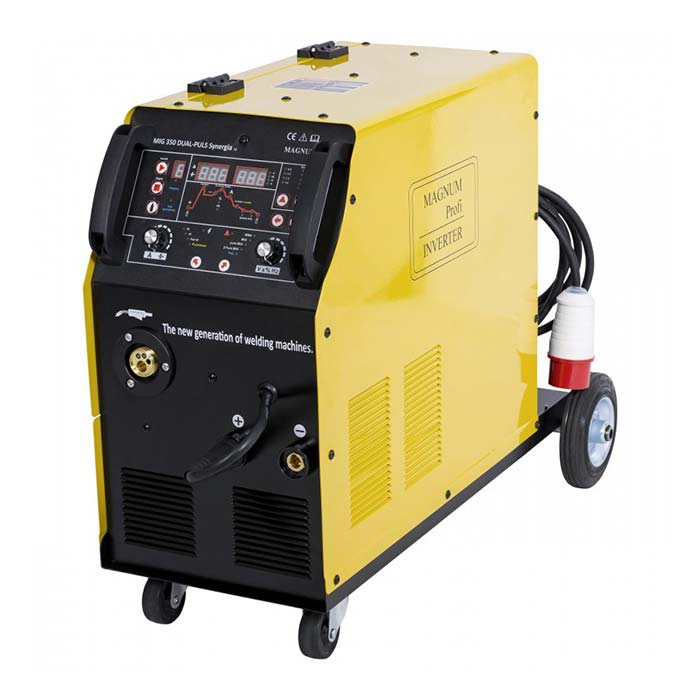 Spawarka inwertorowa MIG/MAG Magnum MIG 350 DUAL PULS SYNERGIA + MMA [400V]