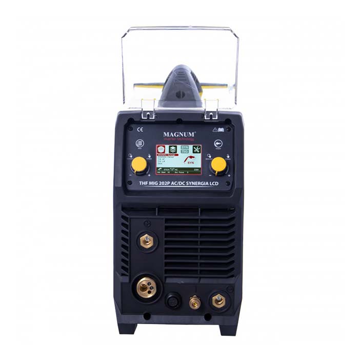 Spawarka inwertorowa TIG Magnum THF 202 LCD AC/DC SYNERGIA + MIG [230V]