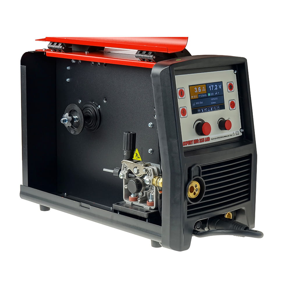 Spawarka inwertorowa MIG/MAG Ideal Professional EXPERT MIG 215 SYNERGIC LCD ALU + MMA/TIG [230V]