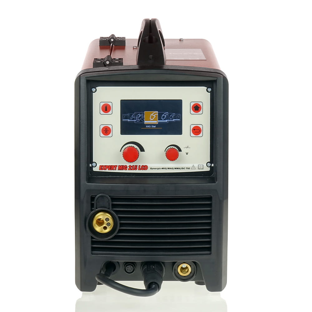 Spawarka inwertorowa MIG/MAG Ideal Professional EXPERT MIG 215 SYNERGIC LCD ALU + MMA/TIG [230V]