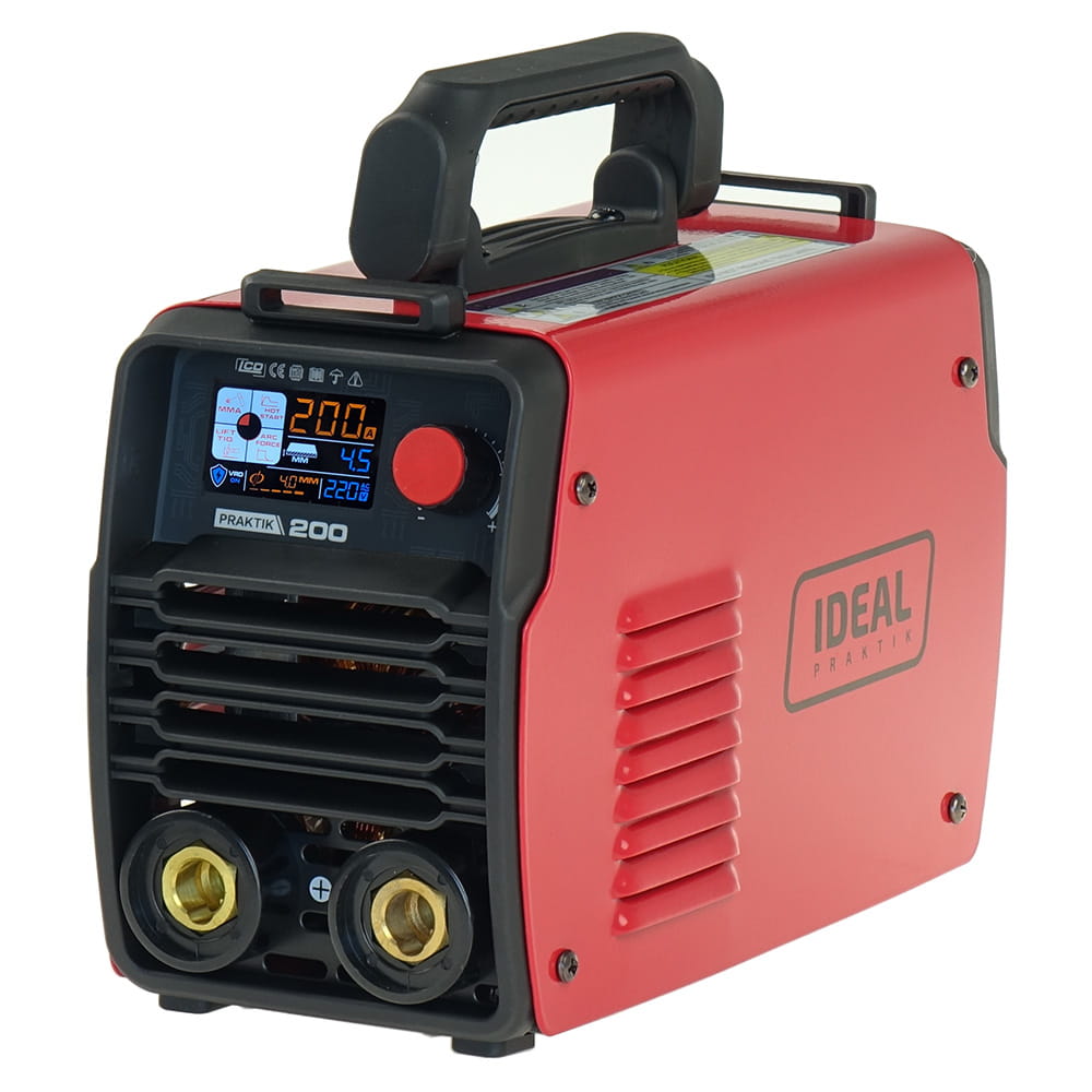 Spawarka inwertorowa MMA Ideal Professional PRAKTIK 200 SYNERGY LCD [230V]