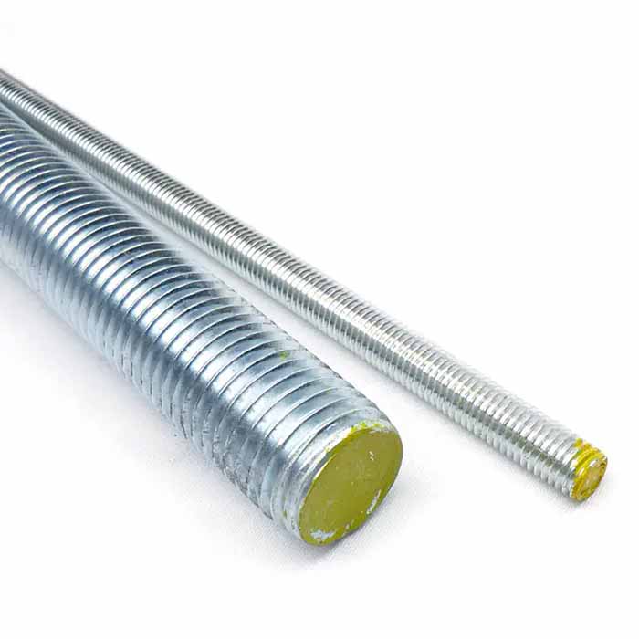 Pręt gwintowany ocynkowany M42x1000mm klasa 8.8 - DIN 976