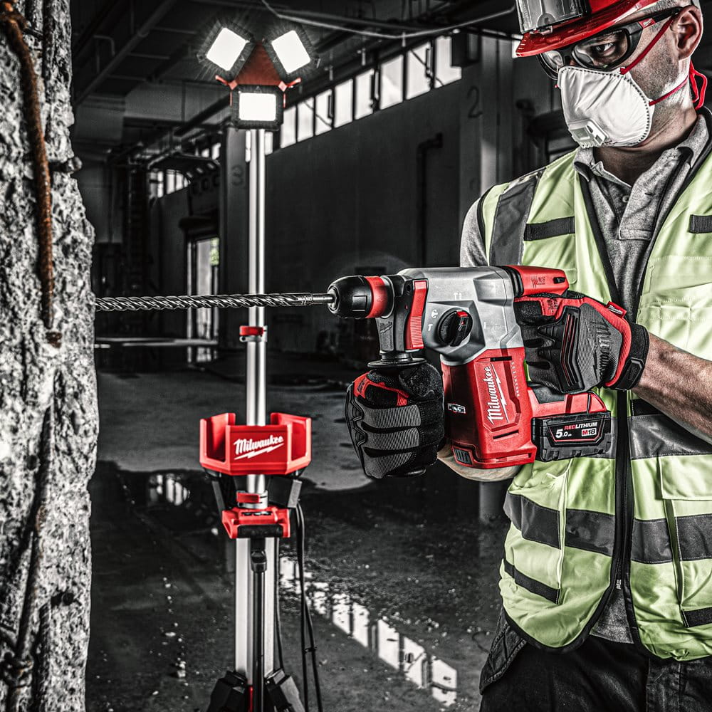 Młotowiertarka SDS-PLUS Milwaukee M18 BLHX-0X AKU 18V (bez aku) - 4933478891