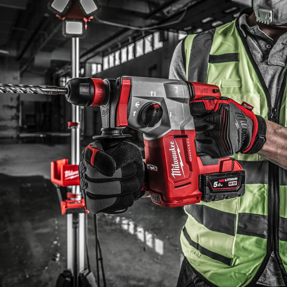 Młotowiertarka SDS-PLUS Milwaukee M18 BLHX-0X AKU 18V (bez aku) - 4933478891