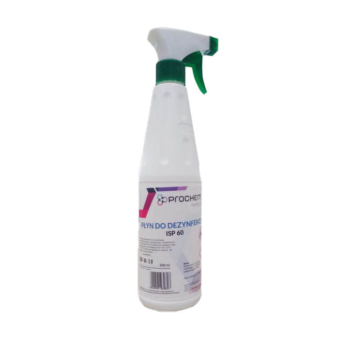 Płyn do dezynfekcji rąk i skóry Prochem ISP 60 - 0,5 L