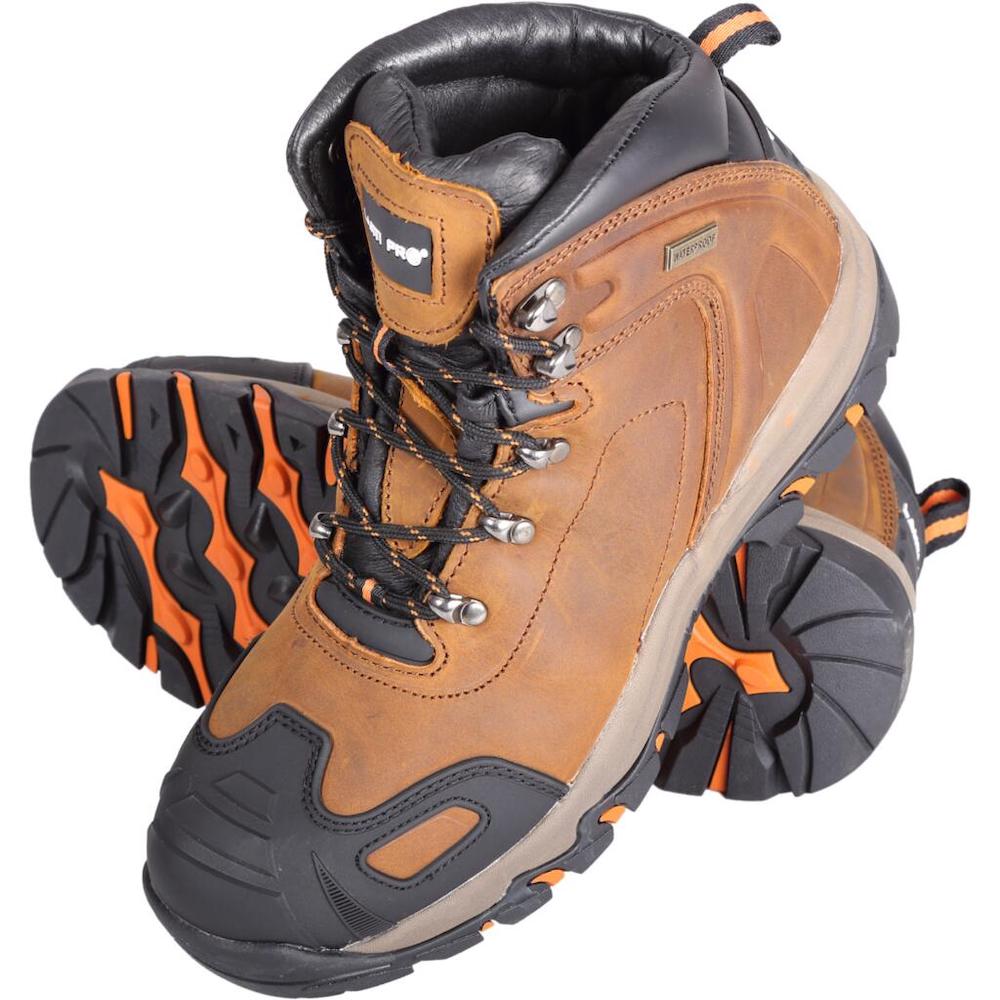 Buty robocze trzewiki brązowe Lahti Pro L30115