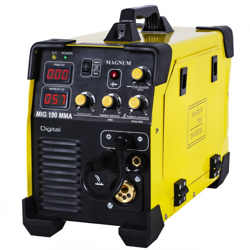 Spawarka inwertorowa MIG/MAG MAGNUM MIG 190 MMA + TIG LIFT [230V]