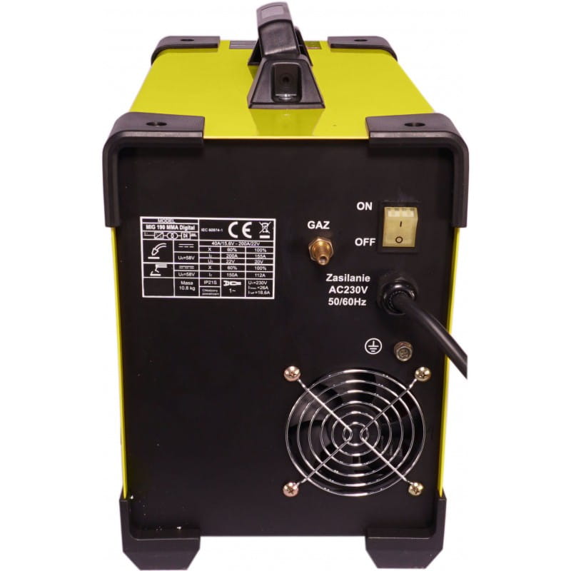 Spawarka inwertorowa MIG/MAG MAGNUM MIG 190 MMA + TIG LIFT [230V]