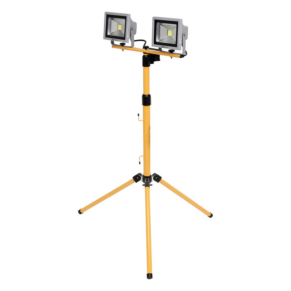 Lampa halogenowa 20W x2 podwójna stojak Yato YT-81789 [230V]